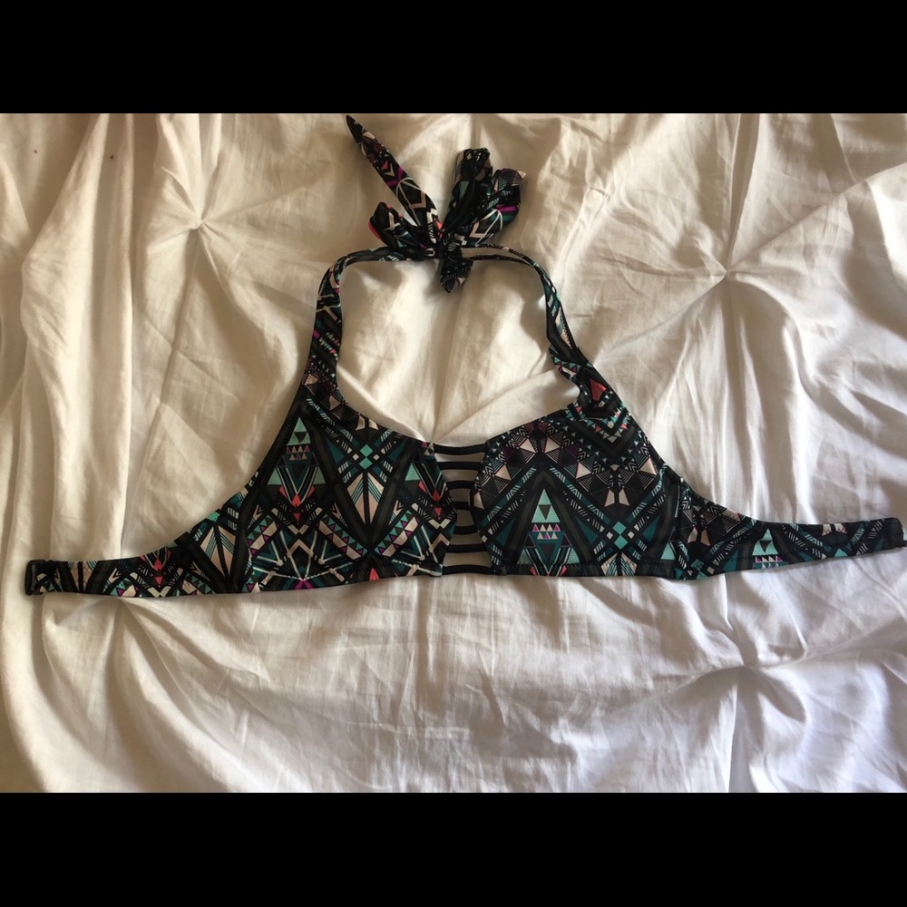 Pink Bathing Suit Top: XS